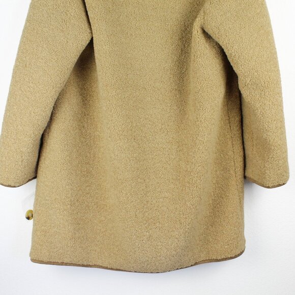 NEW LAUREN RALPH LAUREN Shawl Collar Faux Shearling Coat - Picture 10 of 12